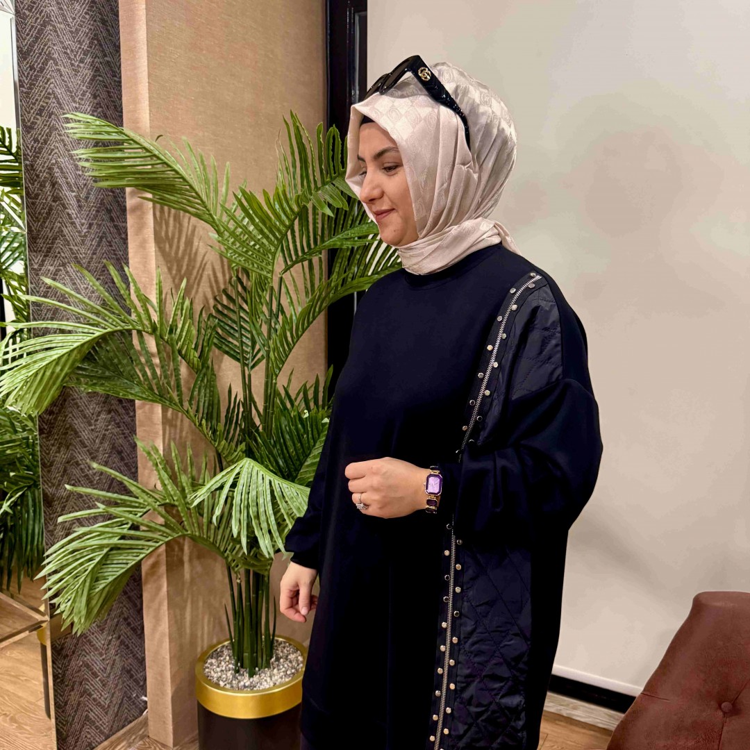 Zımba detaylı tunik